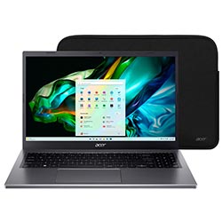 Notebook Acer Aspire 5 15 A515-58PT-59VW Intel Core i5 13420H Tela Touch 15.6" / 8GB de RAM / 512GB SSD - Steel Cinza