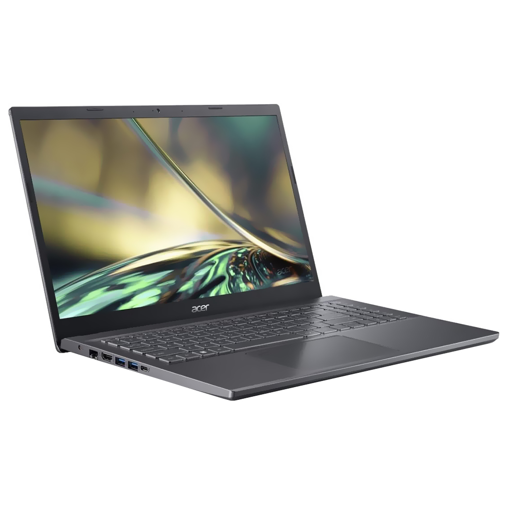 Notebook Acer Aspire 5 A515-57-5186 Intel Core i5 12450H Tela Full HD 15.6" / 12GB de RAM / 512GB SSD - Steel Cinza (Inglês)