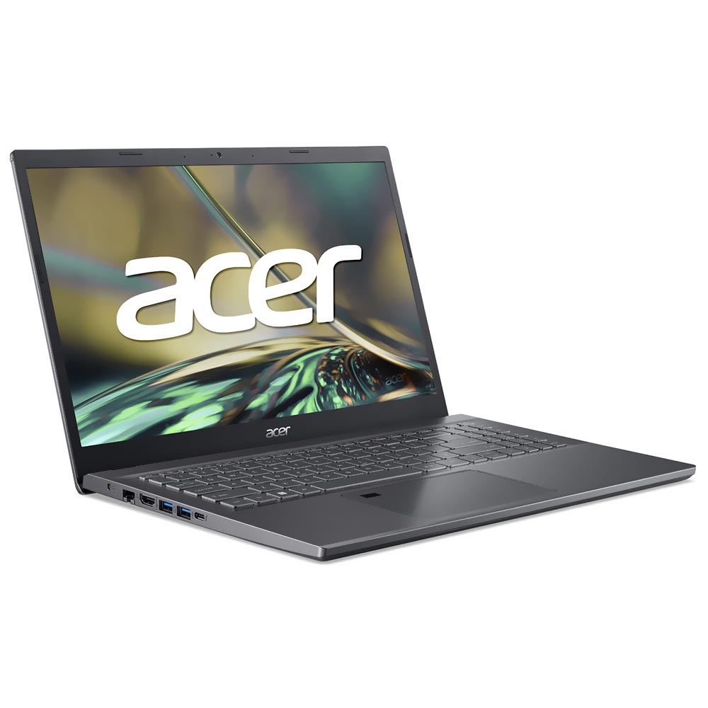 Notebook Acer Aspire 5 A515-57-58F5 Intel Core i5 1235U Tela Full HD 15.6" / 8GB de RAM / 512GB SSD - Steel Cinza (Espanhol)