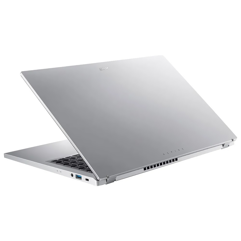 Notebook Acer Aspire Go 15 AG15-32P-39R2 Intel Core 3 N355 Tela Full HD 15.6" / 8GB de RAM / 128GB UFS - Pure Prata (Inglês)