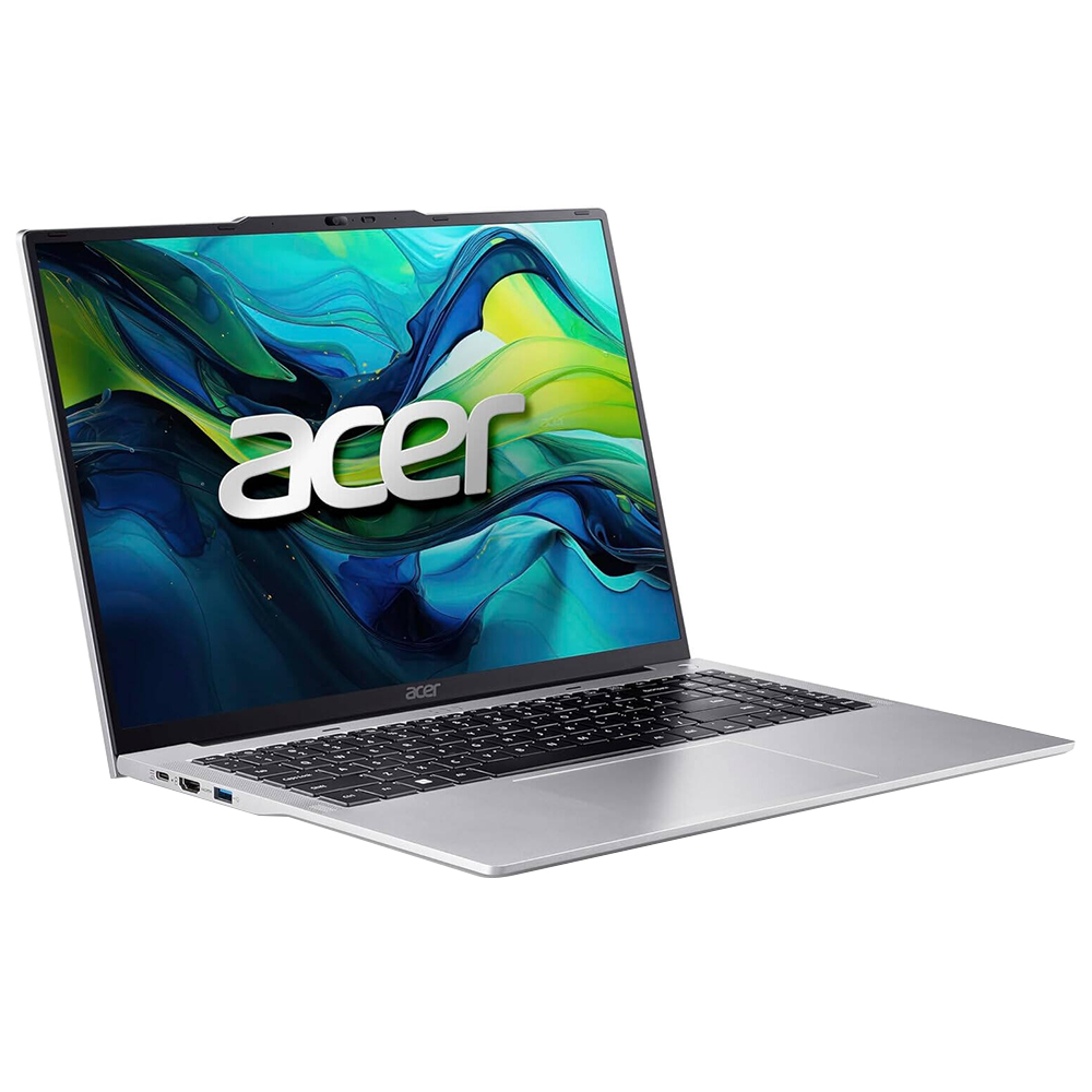 Notebook Acer Aspire Lite 16 AL16-52P-32E3 Intel Core i3 1305U Tela WUXGA 16.0" / 8GB de RAM / 512GB SSD - Light Prata (Inglês)