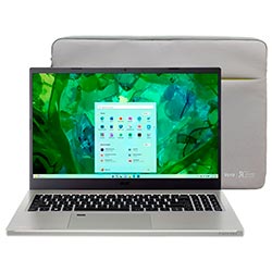 Notebook Acer Aspire Vero 16 AV16-51P-7063 Intel Core Ultra 7 155U Tela WQXGA 16" / 16GB de RAM / 512GB SSD - Cobblestone Cinza (Inglês)