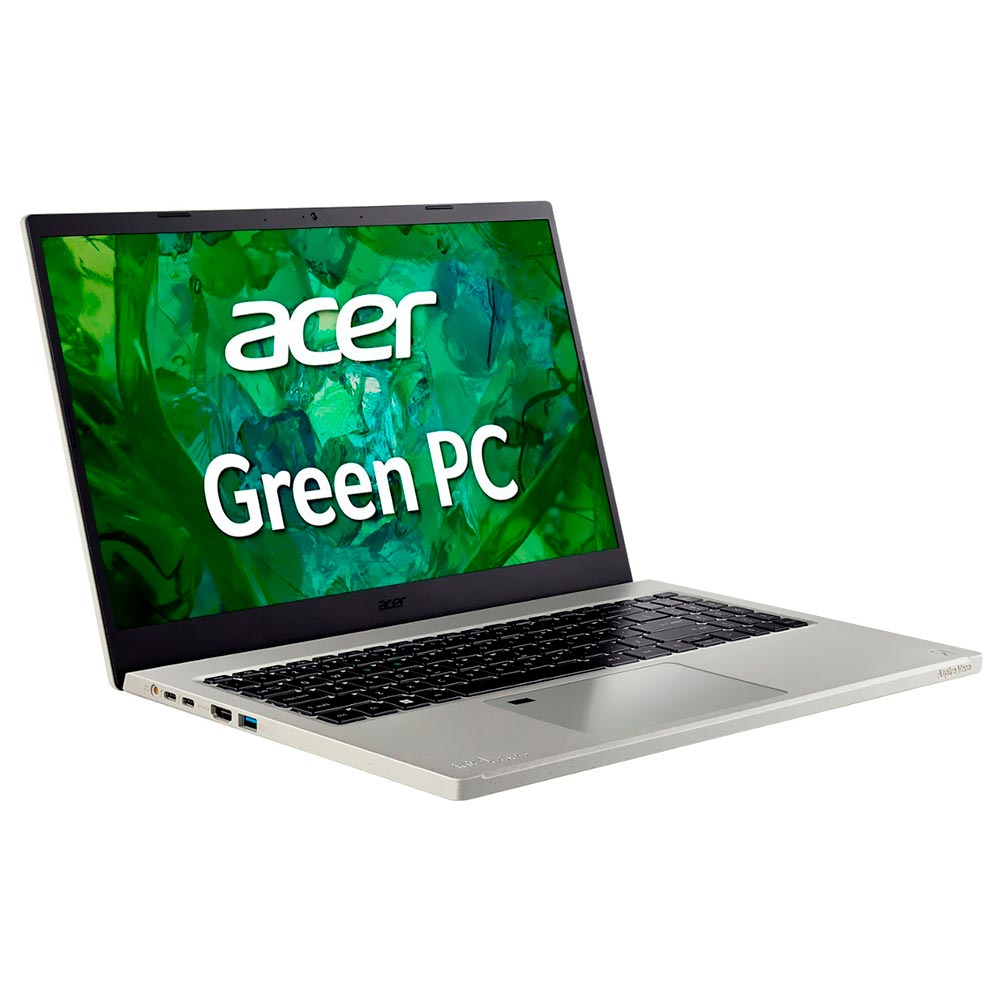 Notebook Acer Aspire Vero AV15-53P-71Z7 Intel Core i7 1355U Tela Full HD 15.6" / 16GB de RAM / 512GB SSD - Cobblestone Cinza (Inglês)