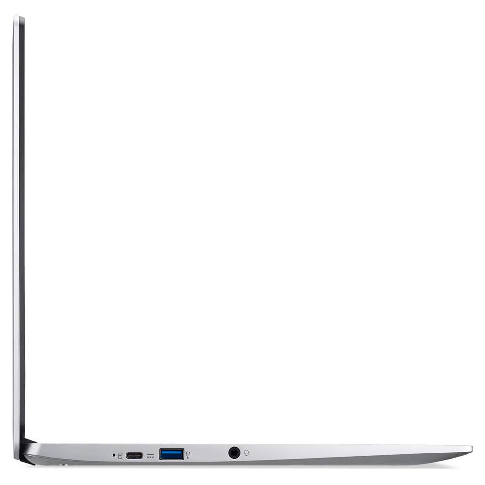 Notebook Acer Chromebook CB315-3H-C69K Intel Celeron N4020 Tela HD 15.6" / 4GB de RAM / 64GB eMMC - Pure Prata (Inglês)