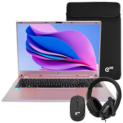 Notebook Acer GadGet E10 ETBook SEP CWI629 Intel Celeron N4020 Tela Full HD 15.6" / 8GB de RAM / 128GB SSD / Win11 - Rose (Português / Espanhol)