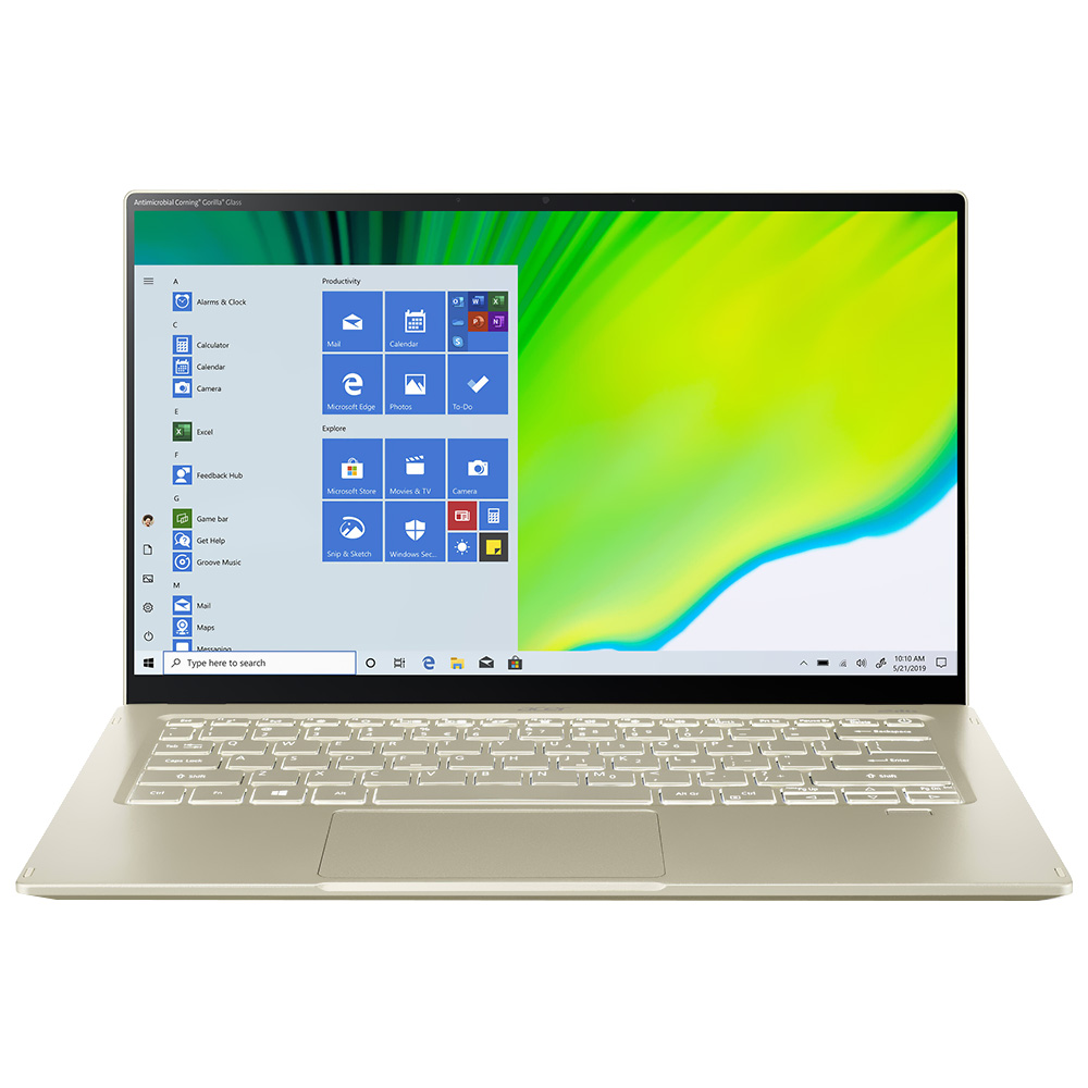 Notebook Acer Swift 5 SF514-55T-700T Intel Core i7 1165G7 Tela Full HD 14" / 16GB de RAM / 1TB SSD - Safari Dourado (Inglês)