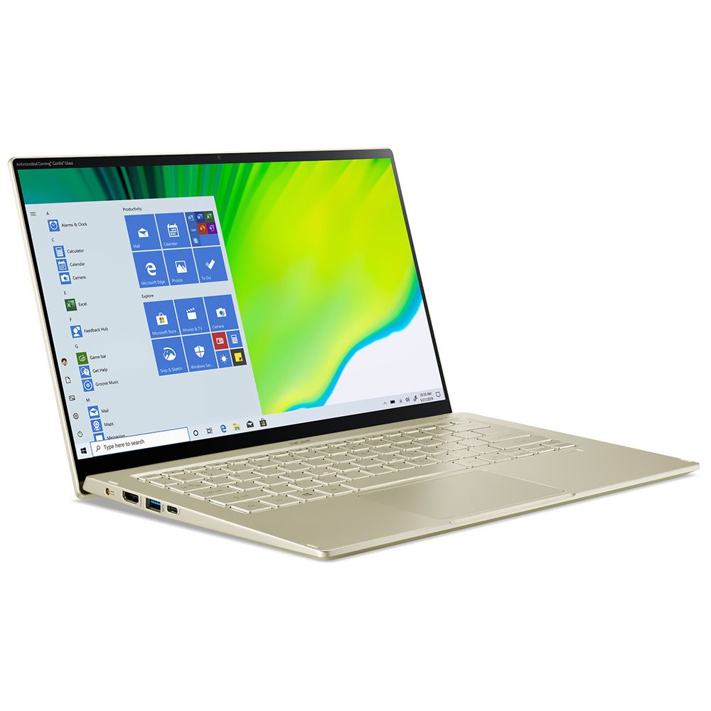 Notebook Acer Swift 5 SF514-55T-700T Intel Core i7 1165G7 Tela Full HD 14" / 16GB de RAM / 1TB SSD - Safari Dourado (Inglês)