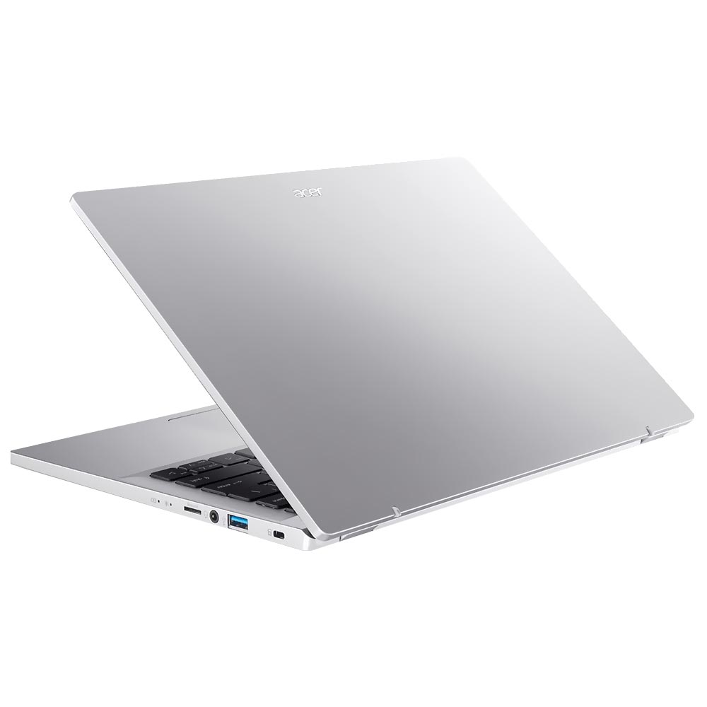Notebook Acer Swift GO 14 SFG14-71T-72QV Intel Core i7 1355U Tela Touch WUXGA 14" / 16GB de RAM / 512GB SSD - Pure Prata (Inglês)
