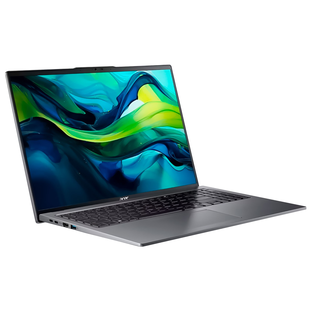 Notebook Acer Swift GO 16 SFG16-72T-95LG Intel Core Ultra 9 185H Tela WUXGA 16" / 32GB de RAM / 1TB SSD - Steel Cinza (Inglês)