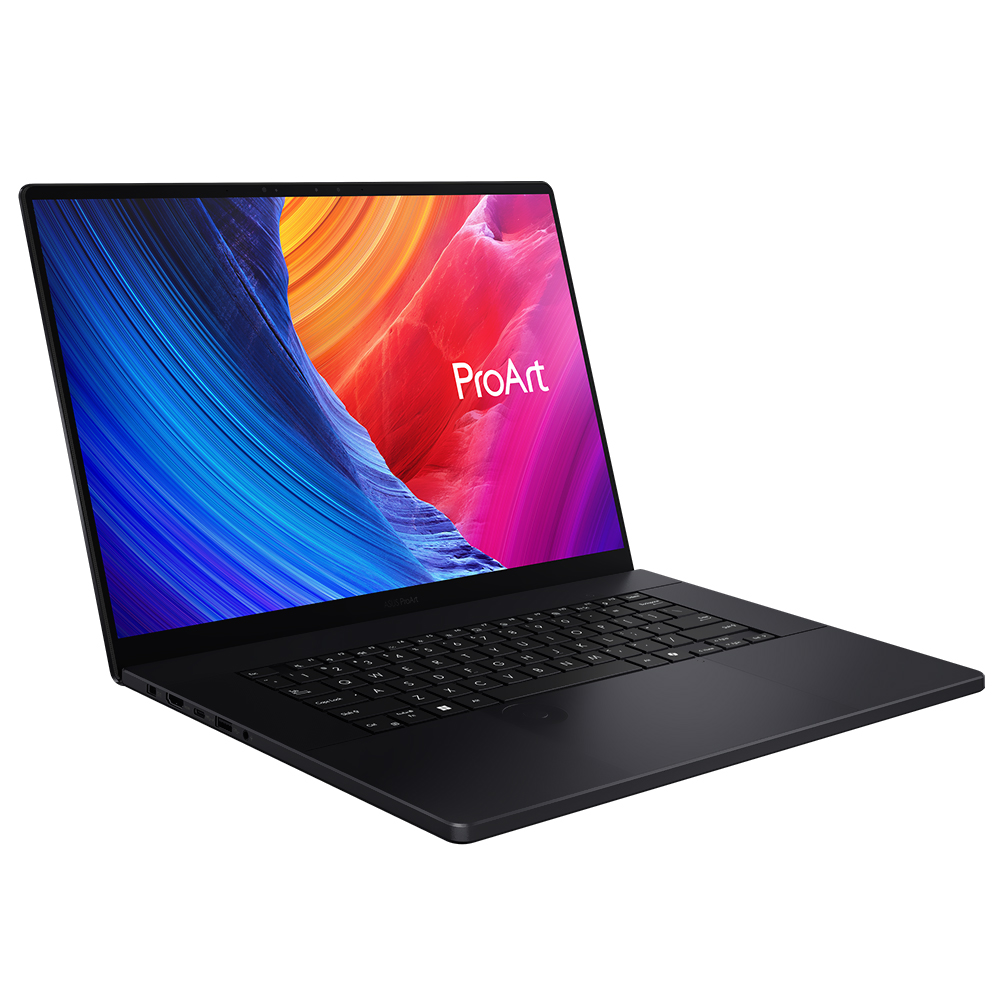Notebook ASUS ProArt P16 H7606WI-P16.R3704070 AMD Ryzen AI 9 HX 370 Tela OLED WQUXGA 16" / 32GB de RAM / 2TB SSD / GeForce RTX4070 8GB - Preto (Inglês)