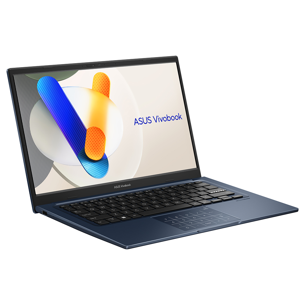 Notebook ASUS Vivobook 14 F1404VAP-QB51-BL Intel Core 5 120U Tela Full HD 14" / 8GB de RAM / 512GB - Quiet Azul (Inglês)