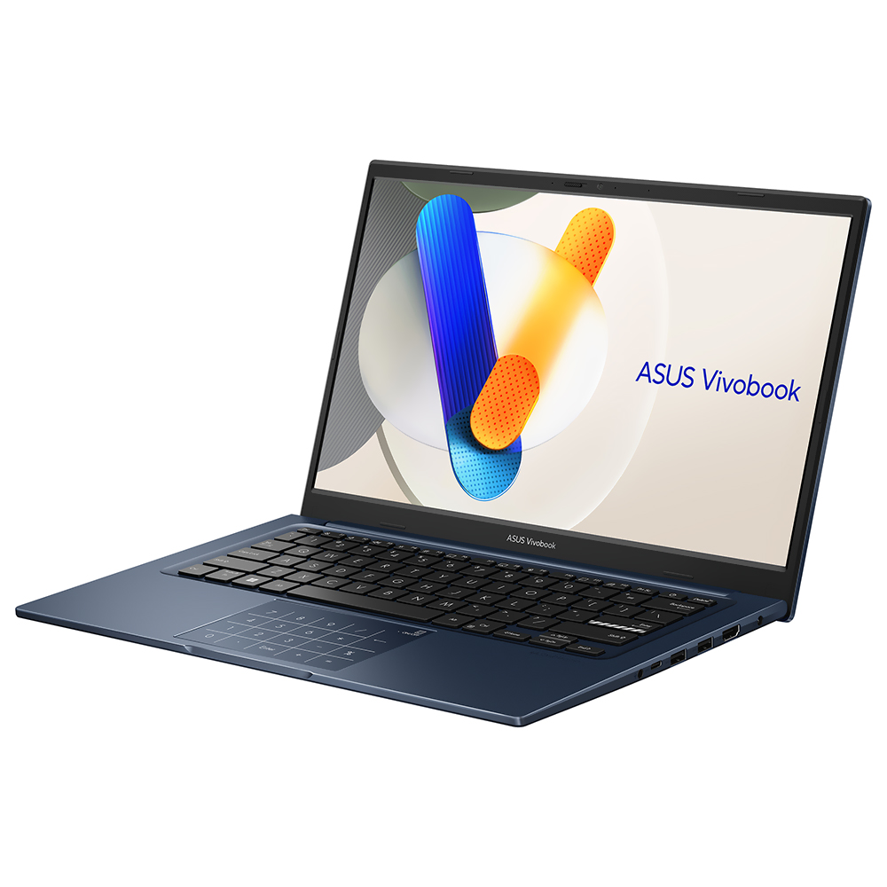 Notebook ASUS Vivobook 14 F1404VAP-QB51-BL Intel Core 5 120U Tela Full HD 14" / 8GB de RAM / 512GB - Quiet Azul (Inglês)