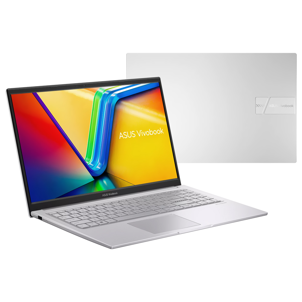 Notebook ASUS Vivobook 15 F1504VA-IS79T Intel Core i7 1355U Tela Full HD 15.6" / 16GB de RAM / 1TB SSD / Win11Home - Cool Prata (Inglês)
