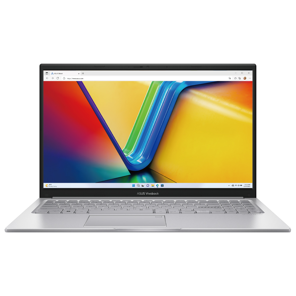 Notebook ASUS Vivobook 15 F1504VAP-BS54T Intel Core 5 120U Tela Touch FHD 15.6" / 12GB de RAM / 512GB SSD - Cool Prata (Inglês)