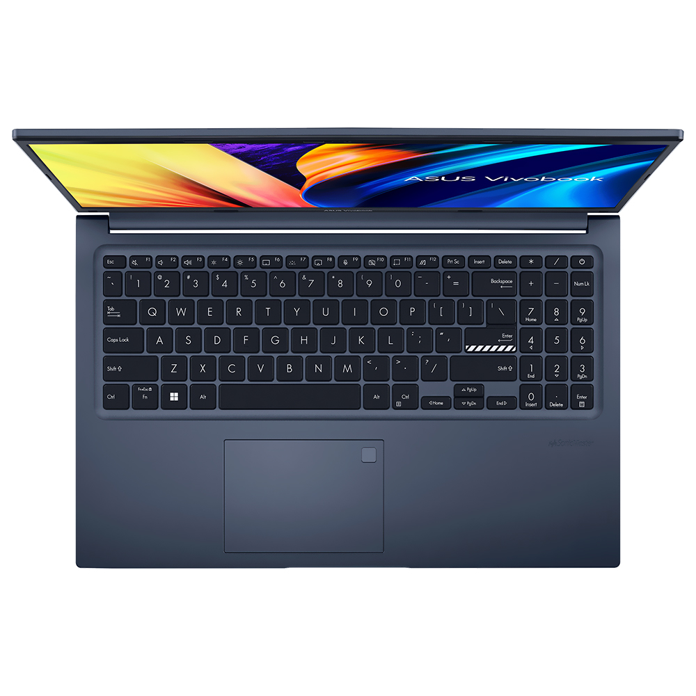 Notebook ASUS Vivobook 15 X1502VA-NJ1003W Intel Core i7 13620H Tela Full HD 15.6" / 16GB de RAM / 512GB SSD / Win11Home - Quiet Azul (Inglês)