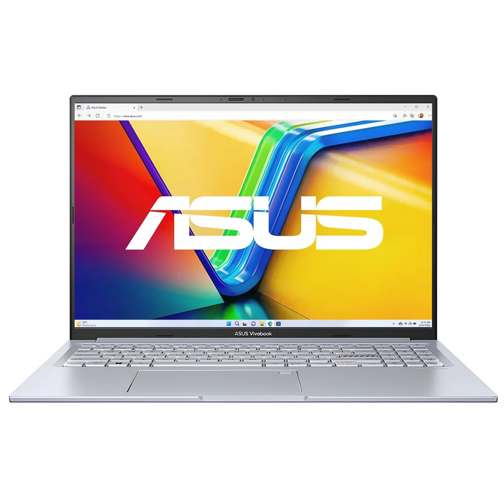 Notebook ASUS VivoBook 16X K3605VU-WS96 Intel Core i9 13900H Tela WUXGA 16.0" / 16GB de RAM / 1TB SSD / GeForce RTX4050 6GB - Cool Prata (Inglês)