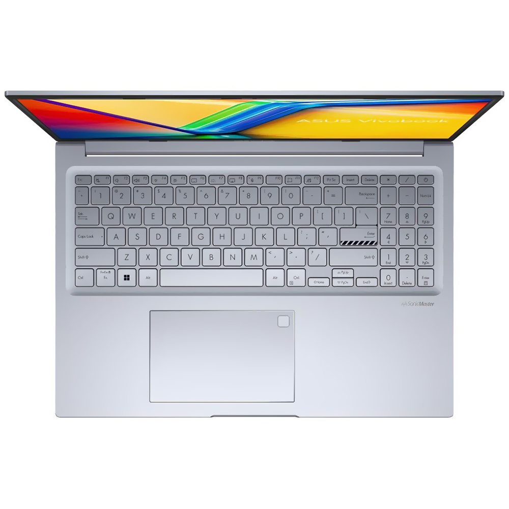 Notebook ASUS VivoBook 16X K3605VU-WS96 Intel Core i9 13900H Tela WUXGA 16.0" / 16GB de RAM / 1TB SSD / GeForce RTX4050 6GB - Cool Prata (Inglês)