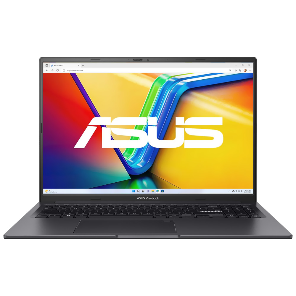 Notebook ASUS VivoBook 17X M3704YA-IS74 AMD Ryzen 7 7730U Tela Full HD 17.3" / 16GB de RAM / 1TB SSD - Indie Preto (Inglês)