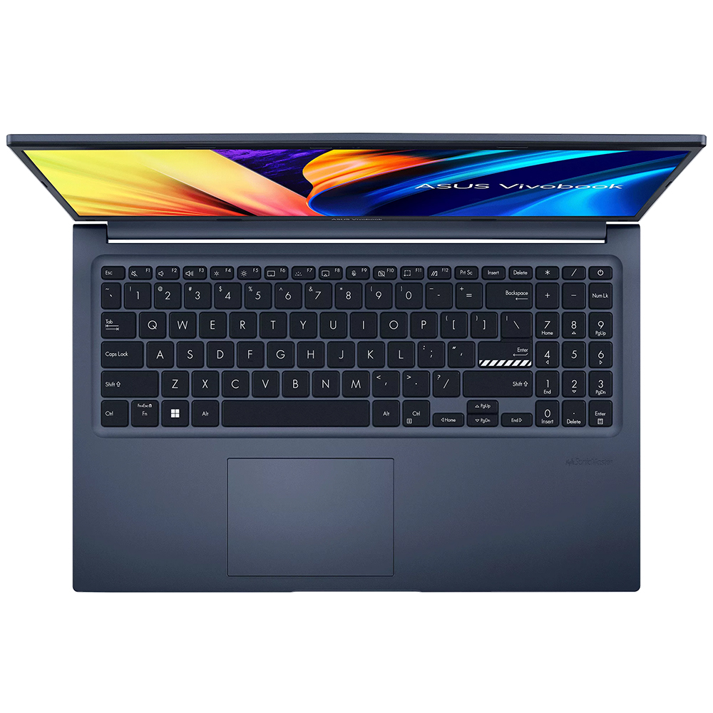 Notebook ASUS Vivobook F1502ZA-WS51 Intel Core i5 1235U Tela Full HD 15.6" / 8GB de RAM / 512GB SSD - Quiet Azul (Inglês)