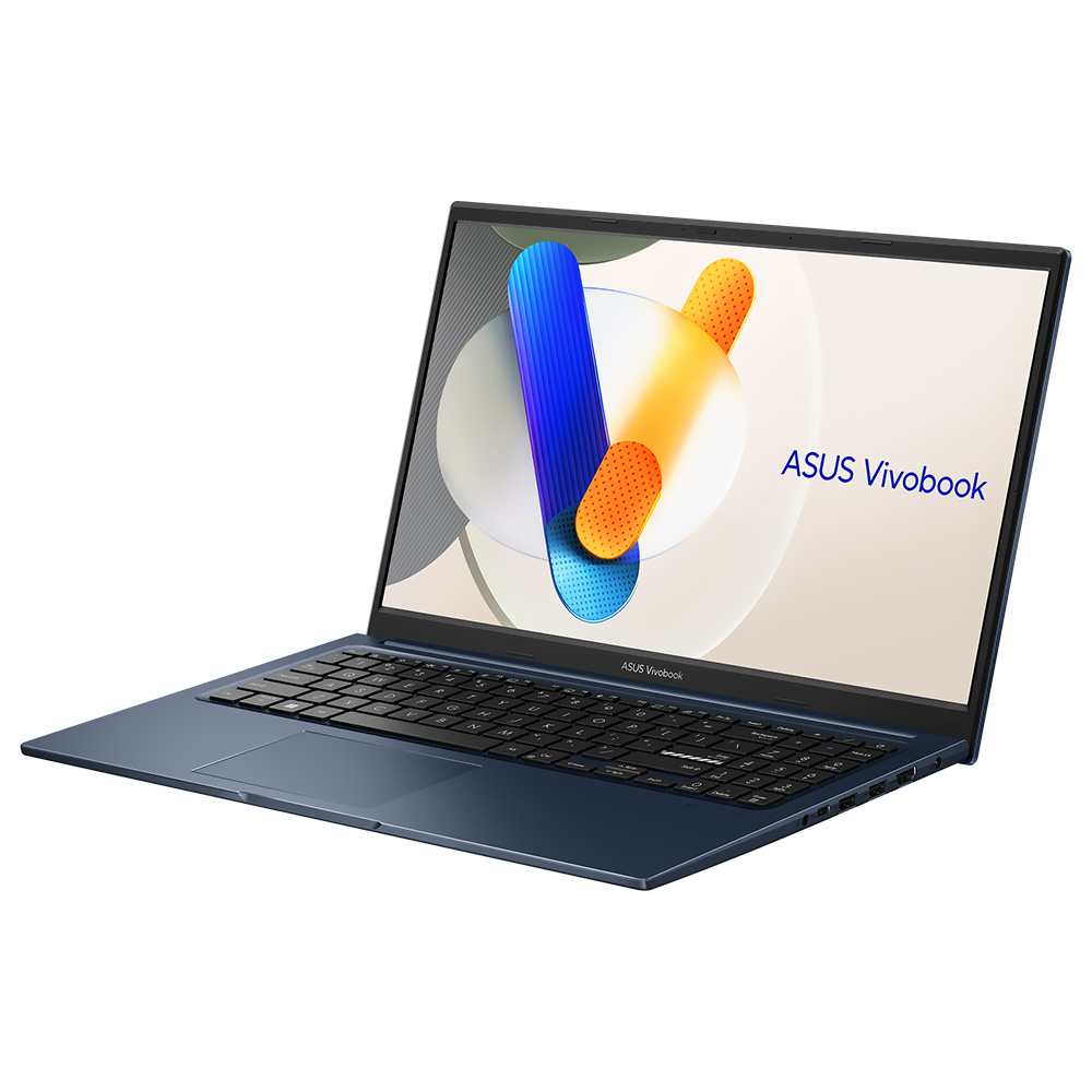 Notebook ASUS Vivobook F1504ZA-WH52 Intel Core i5 1235U Tela Full HD 15.6" / 8GB de RAM / 256GB SSD - Quiet Azul (Inglês)