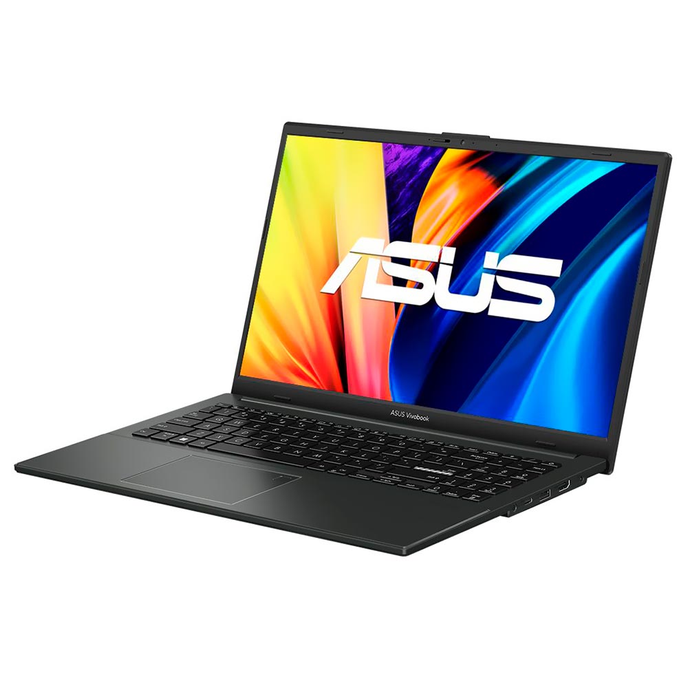 Notebook ASUS VivoBook GO E1504GA-NJ034W Intel Core i3 N305 Tela Full HD 15.6" / 8GB de RAM / 256GB SSD - Mixed Preto (Inglês)