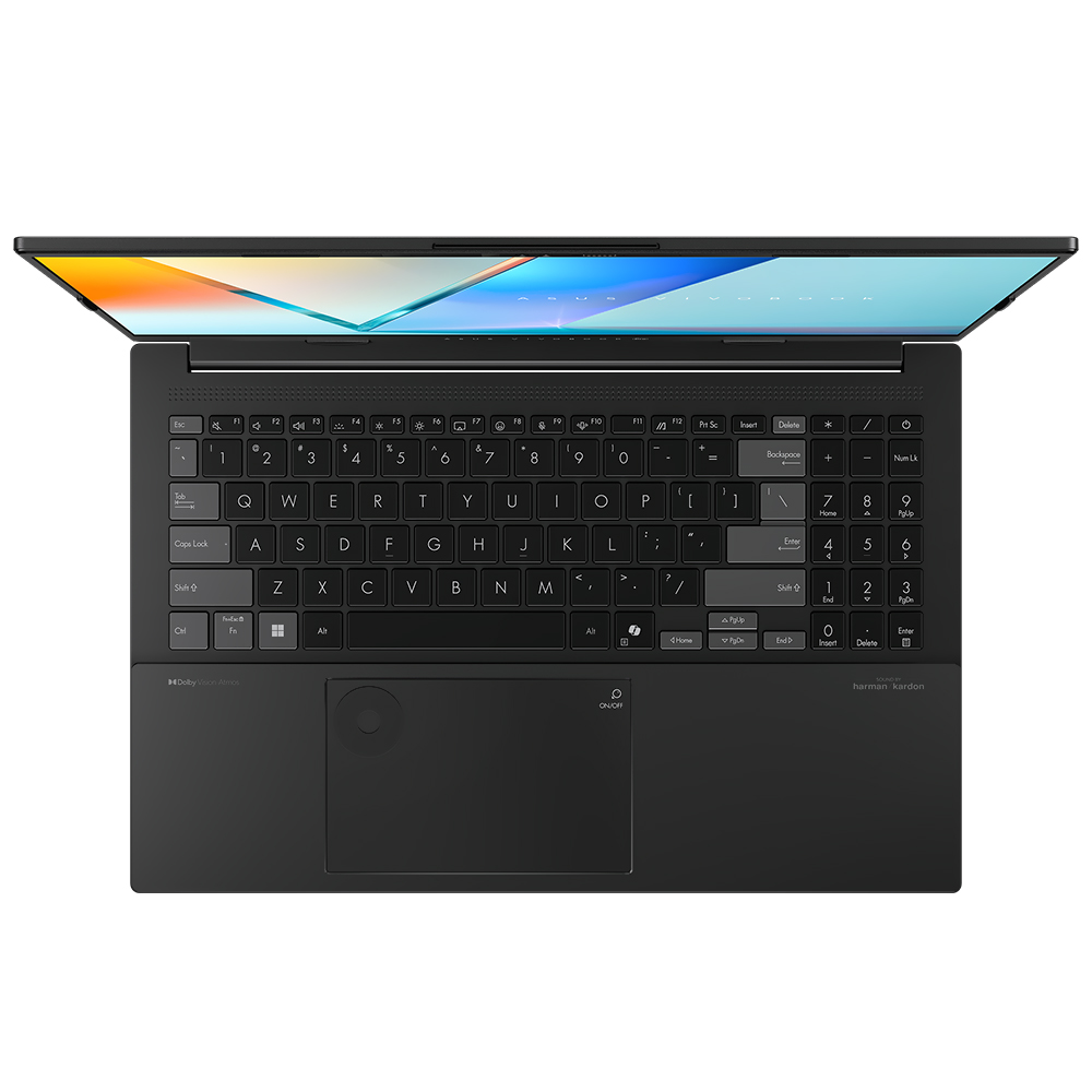 Notebook ASUS Vivobook Pro 15 N6506CU-MA040W Intel Core Ultra 9 285H Tela OLED 15.6" / 24GB de RAM / 1TB SSD / GeForce RTX4050 6GB - Earl Cinza (Inglês)