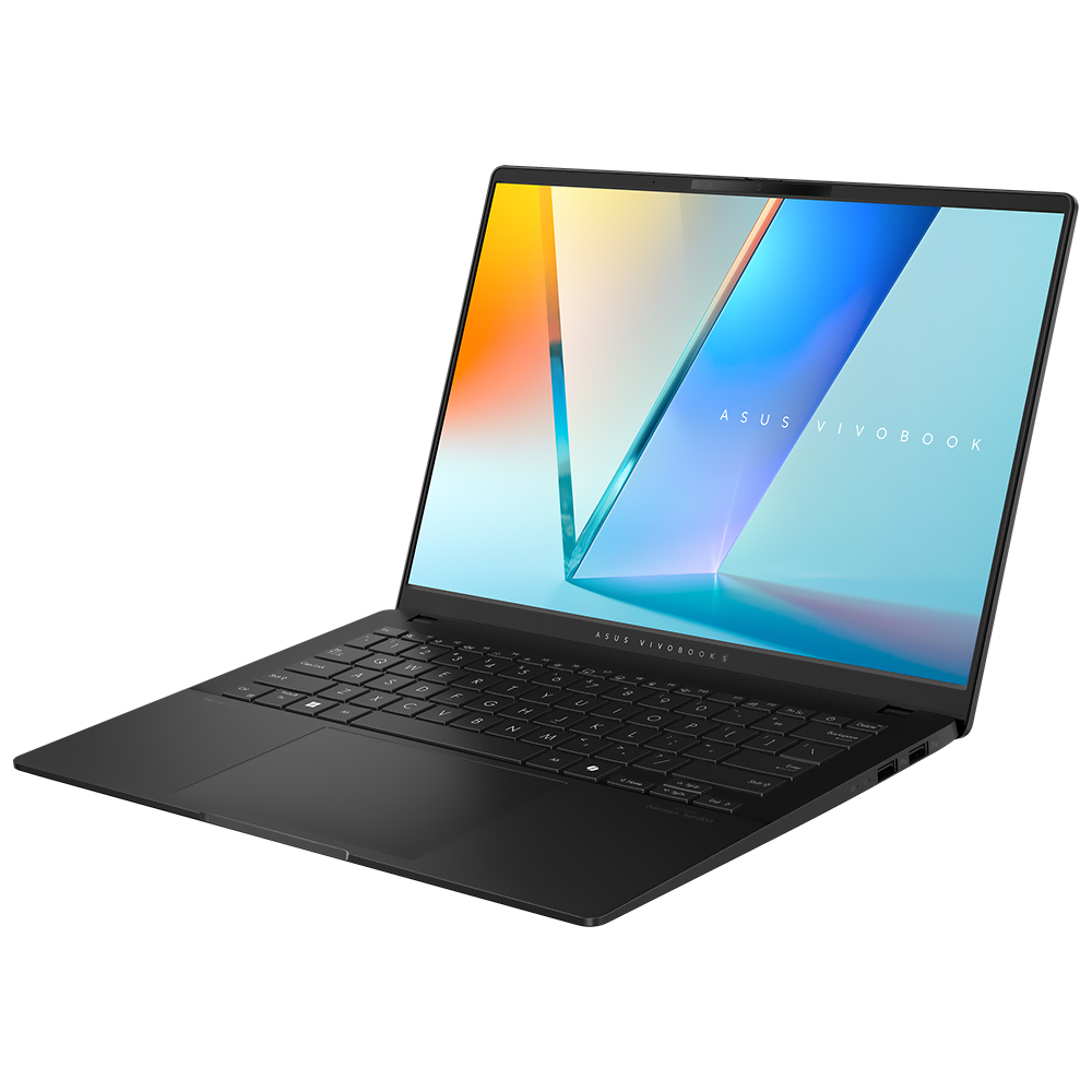 Notebook ASUS Vivobook S 14 S5406SA-WH79 Intel Core Ultra 7 258V Tela OLED WUXGA 14.0" / 32GB de RAM / 1TB SSD - Neutral Preto (Inglês)