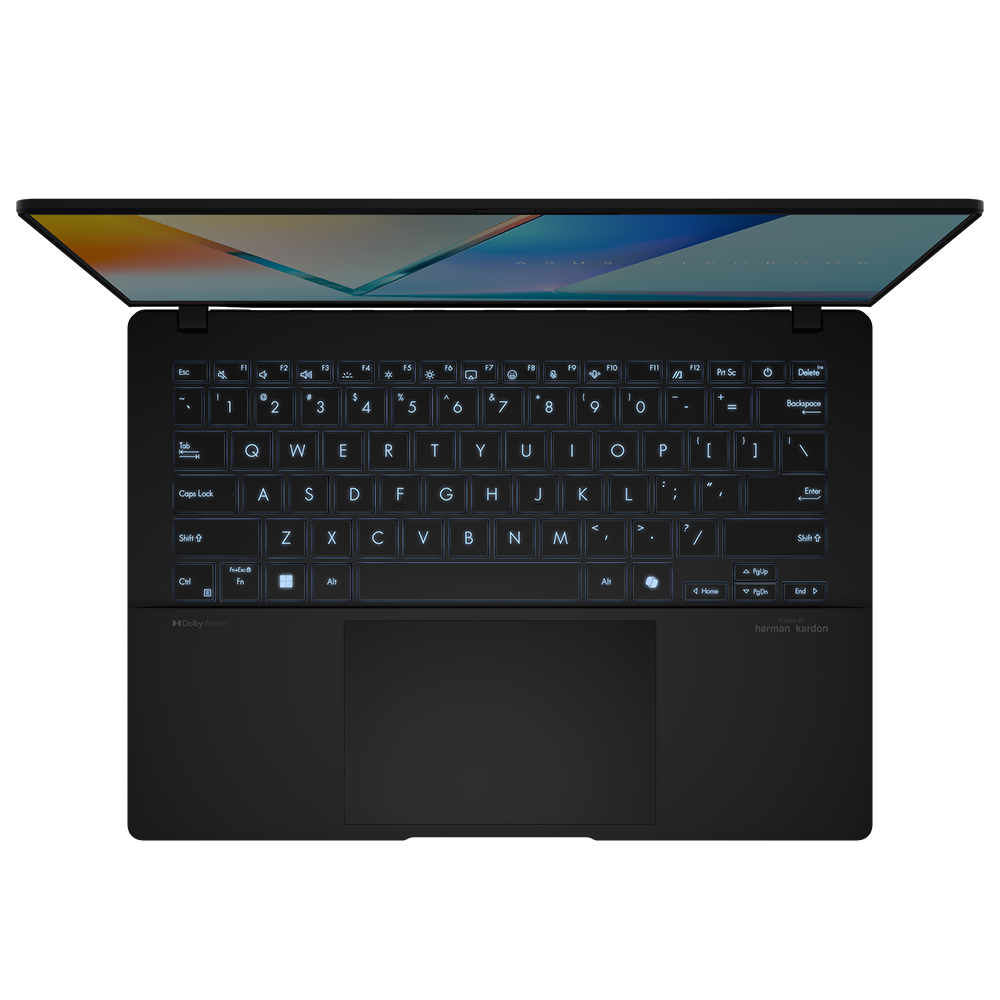 Notebook ASUS Vivobook S 14 S5406SA-WH79 Intel Core Ultra 7 258V Tela OLED WUXGA 14.0" / 32GB de RAM / 1TB SSD - Neutral Preto (Inglês)