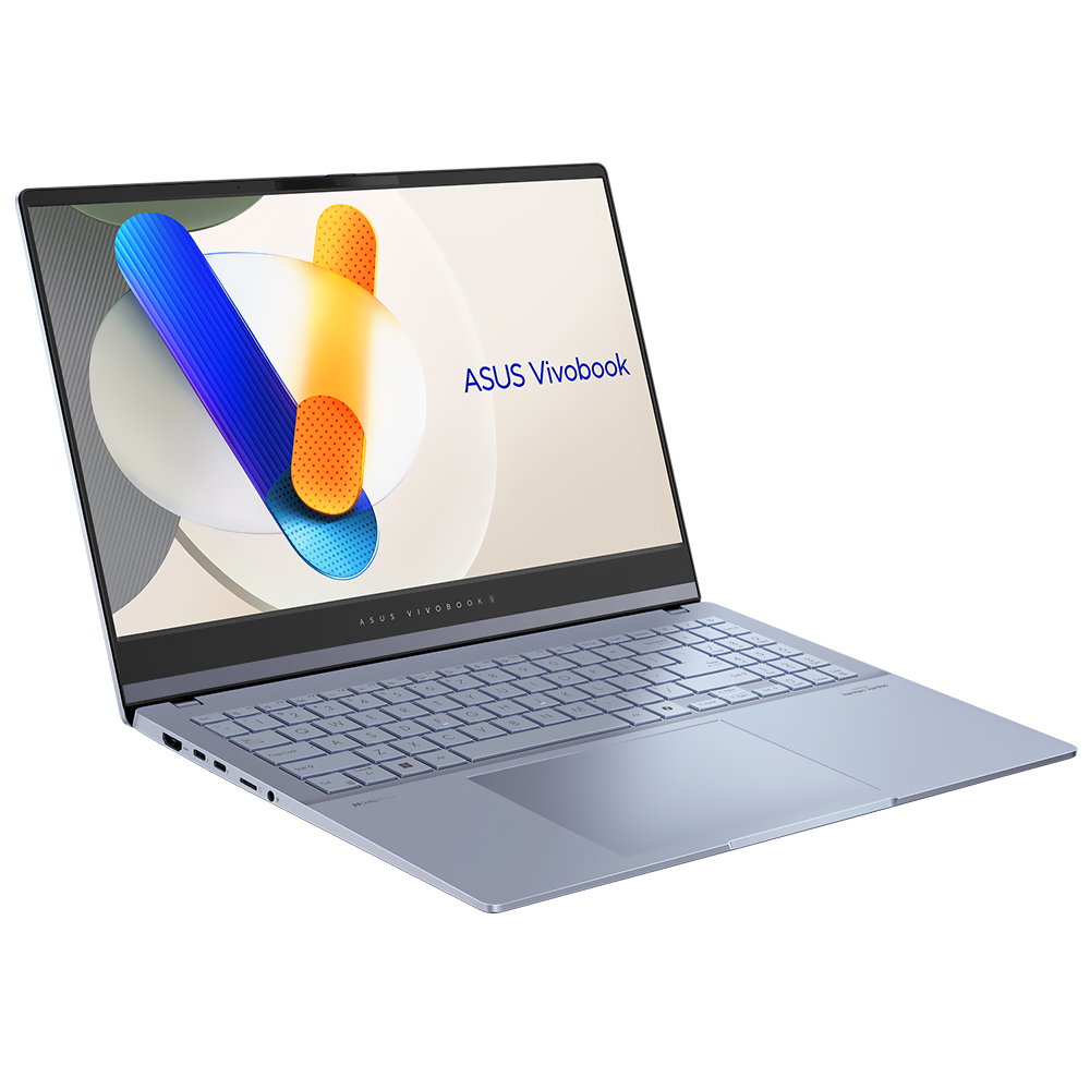 Notebook ASUS Vivobook S15 OLED S5506MA-WS76 Intel Core Ultra 7 155H Tela OLED 3K 15.6" / 16GB de RAM / 1TB SSD - Mist Azul (Inglês)