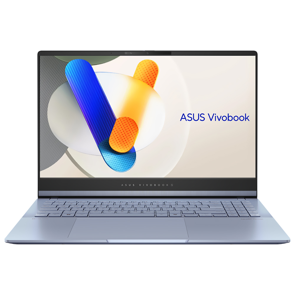 Notebook ASUS Vivobook S15 OLED S5506MA-WS76 Intel Core Ultra 7 155H Tela OLED 3K 15.6" / 16GB de RAM / 1TB SSD - Mist Azul (Inglês)