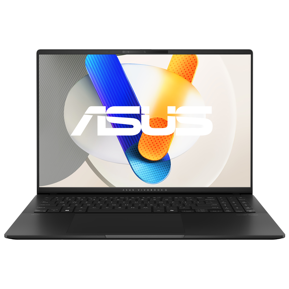 Notebook ASUS Vivobook S16 M5606KA-PS77 AMD Ryzen AI 7 350 Tela OLED 16.0" / 24GB de RAM / 1TB SSD / Win11Home - Neutral Preto (Inglês)