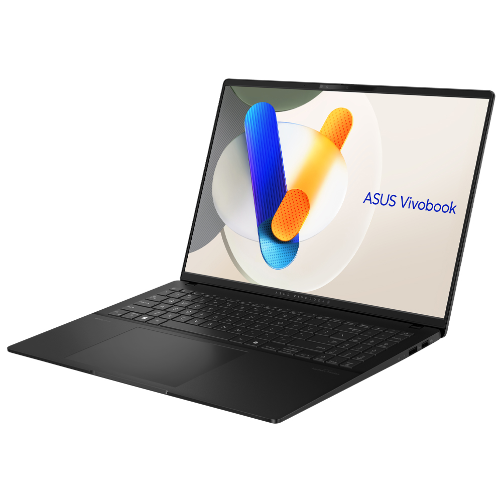 Notebook ASUS Vivobook S16 M5606KA-PS77 AMD Ryzen AI 7 350 Tela OLED 16.0" / 24GB de RAM / 1TB SSD / Win11Home - Neutral Preto (Inglês)