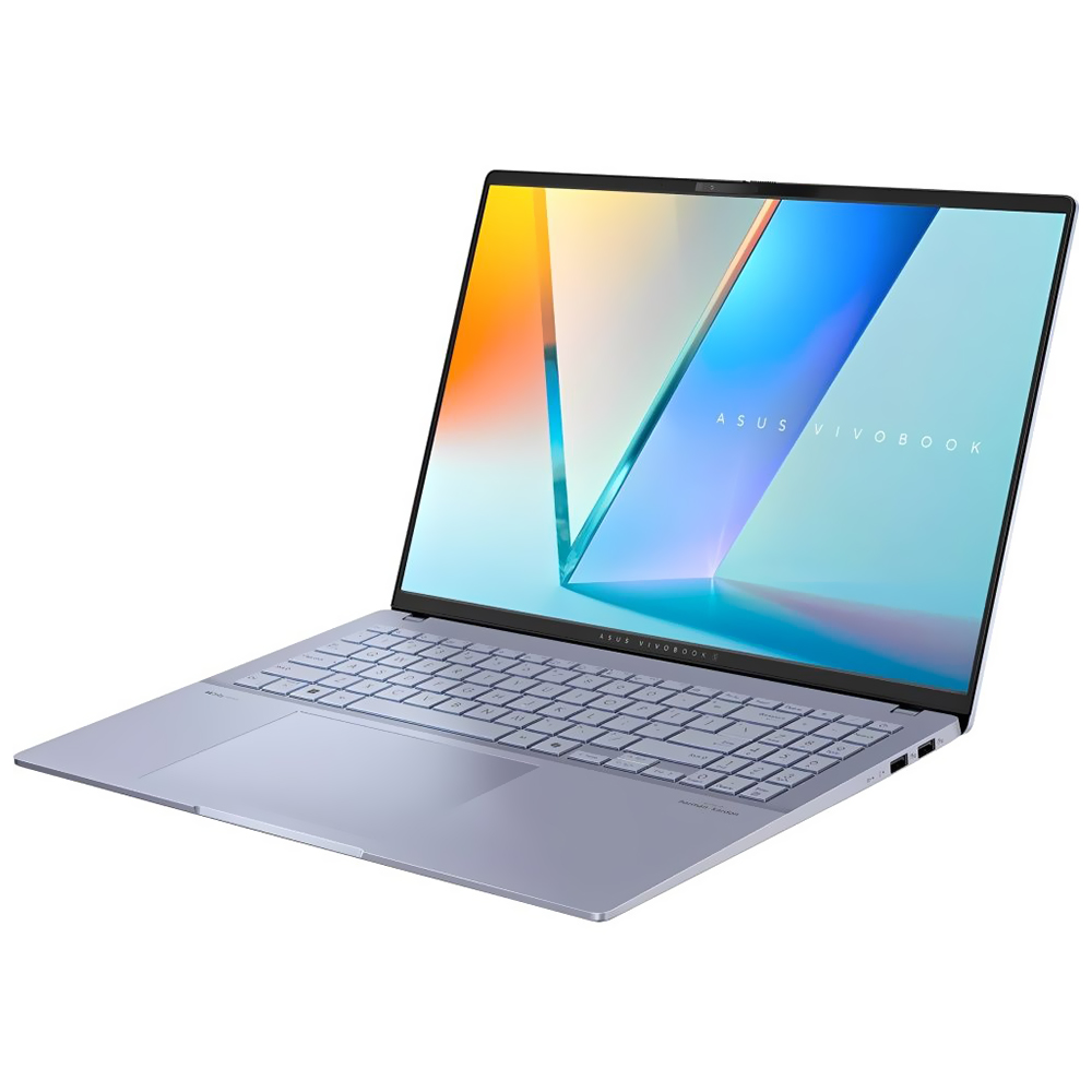 Notebook ASUS Vivobook S16 S5606CA-SB92 Intel Core Ultra 9 285H Tela OLED WQ+ 16.0" / 32GB de RAM / 1TB SSD - Mist Azul (Inglês)