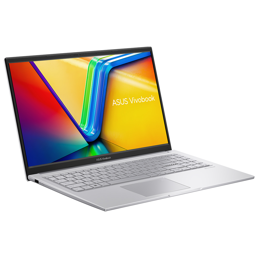 Notebook ASUS Vivobook X1504VA-BQ219W Intel Core i7 1355U Tela Full HD 15.6" / 16GB de RAM / 1TB SSD / Win11Home - Cool Prata (Inglês)