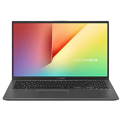 Notebook ASUS VivoBook X512JA-211.VBGB Intel Core i7 1065G7 de 1.3GHz Tela Full HD Touch Screen 15.6" / 8GB de RAM / 1TB HDD / 256GB SSD - Cinza 