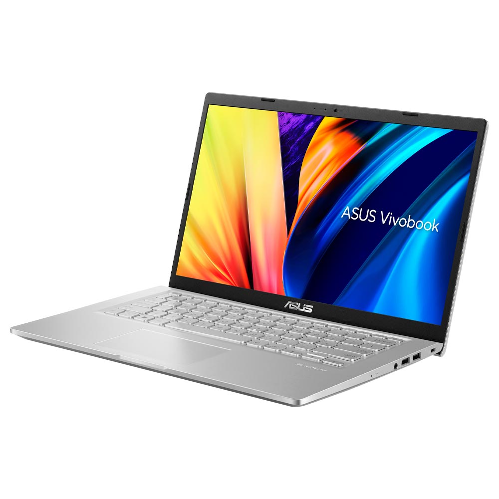 Notebook ASUS X1400EA-I38128 Intel Core i3 1115G4 Tela HD 14" / 8GB de RAM / 128GB SSD - Prata (Inglês)