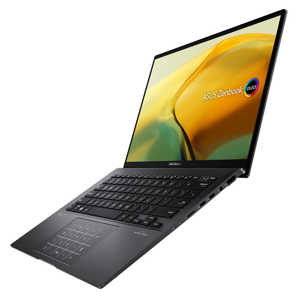 Notebook ASUS Zenbook 14 UM3402YA-KP110W AMD Ryzen 5 5625U Tela WQXGA 14.0" / 8GB de RAM / 512GB SSD - Jade Preto (Inglês)