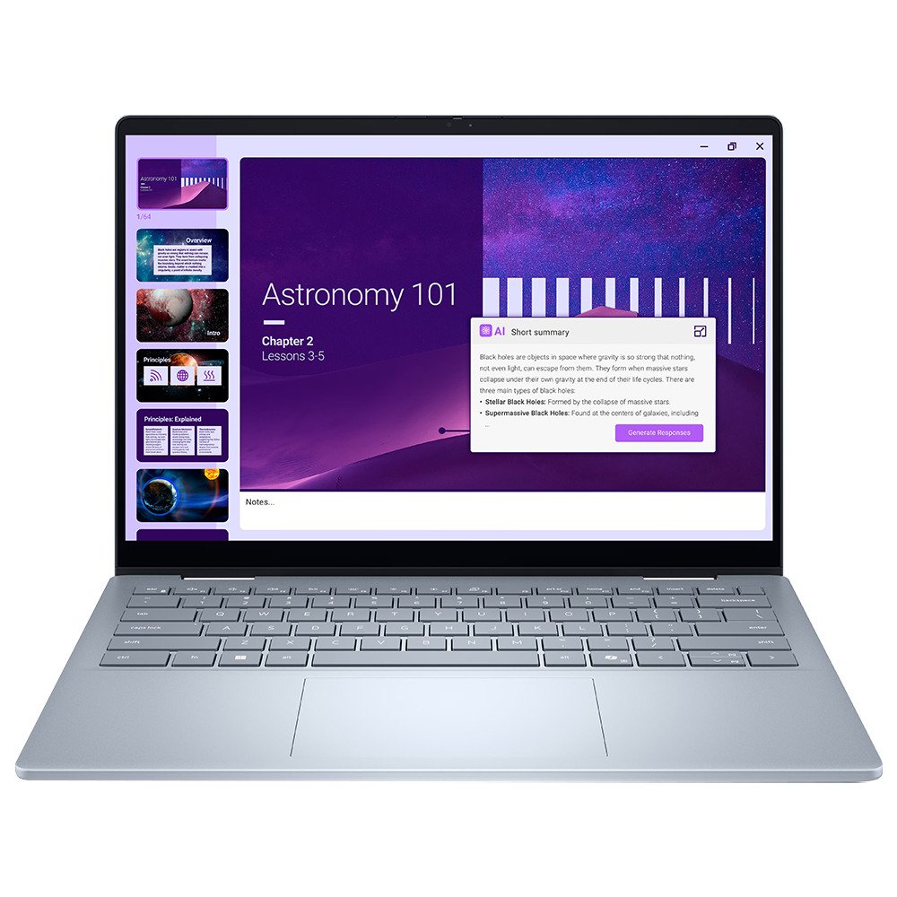 Notebook Dell 14 Plus LDB04250-7137BLU-PUS Intel Core Ultra 7 256V Tela Touch Full HD+ 14" / 16GB de RAM / 1TB SSD / Win11Home - Ice Azul (Inglês)