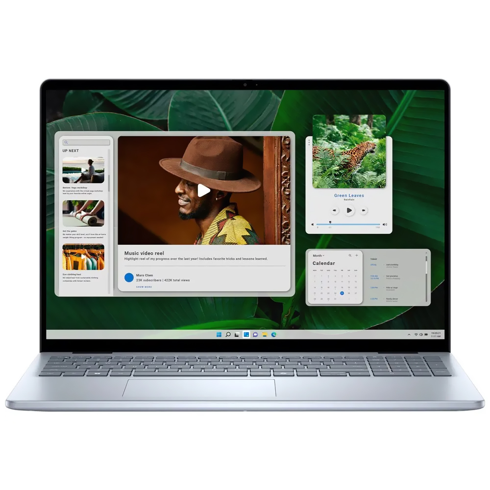 Notebook Dell 16 LDC16251-7537CLD-PUS Intel Core 7 150U Tela Touch Full HD+ 16" / 16GB de RAM / 1TB SSD / Win11Home - Ice Azul (Inglês)