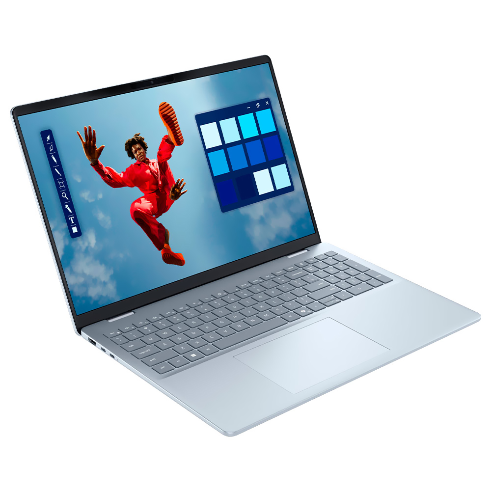 Notebook Dell 16 Plus DB16250 Intel Core Ultra 9 288V Tela QHD 16" / 32GB de RAM / 2TB SSD / Win11Home - Ice Azul (Inglês)