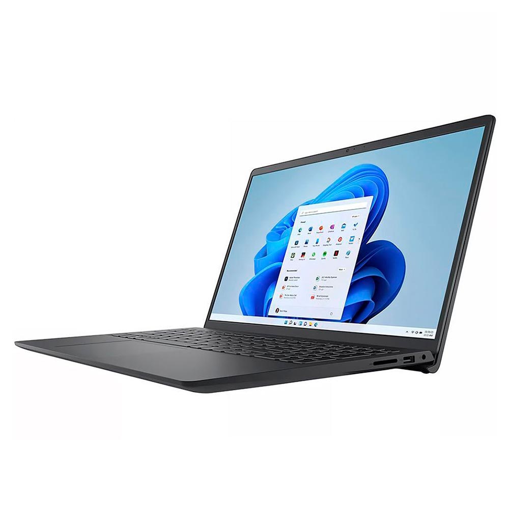 Notebook Dell 3000-3520 Intel Core i3 1215U Tela Full HD 15.6" / 8GB de RAM / 256GB SSD - Carbon Preto (Inglês)