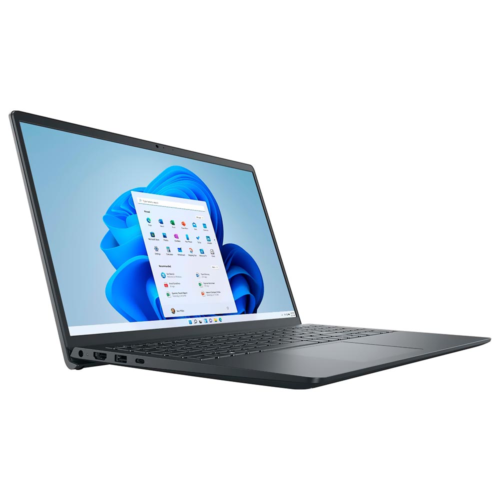 Notebook Dell I3535-A766BLK-PUS AMD Ryzen 5 7530U Tela Full HD 15.6" / 8GB de RAM / 512GB SSD - Carbon Preto (Inglês)