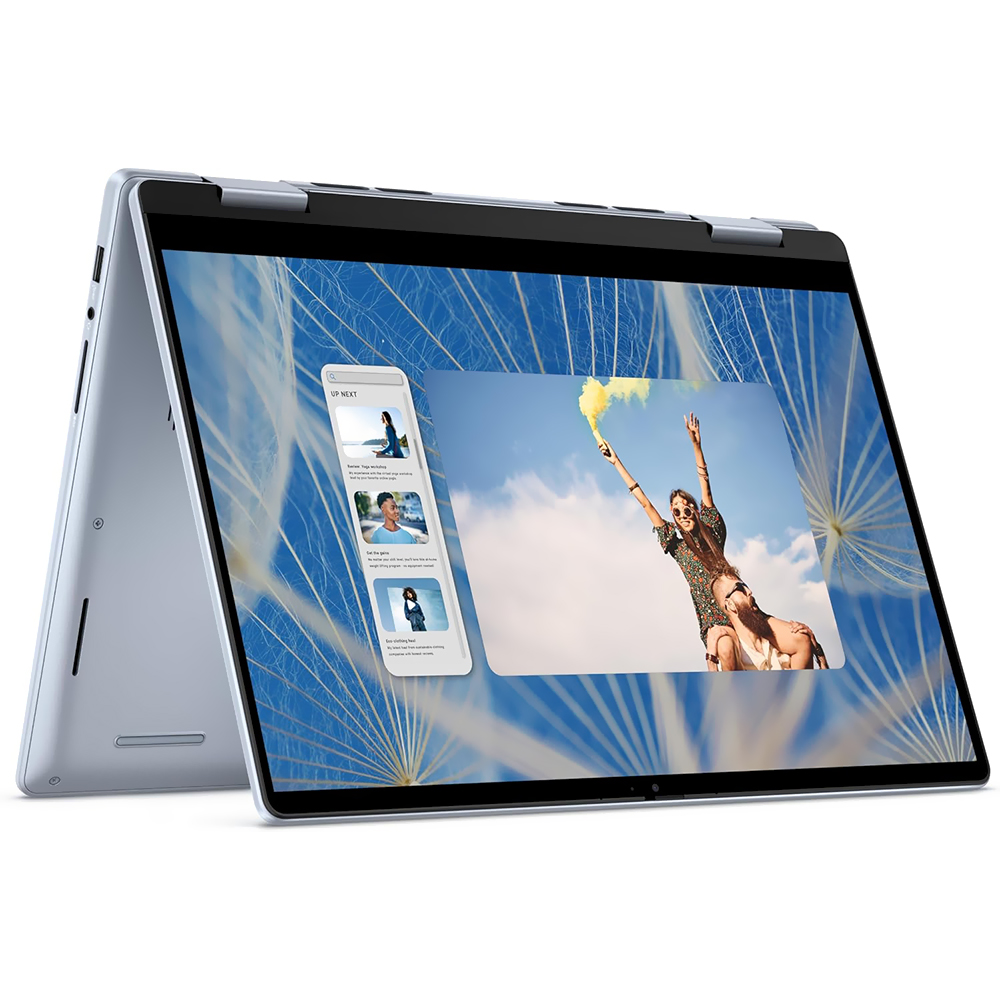 Notebook Dell Inspiron 14 7440 Intel Core 7 150U Tela Touch FHD+ 14" / 16GB de RAM / 512GB SSD - Ice Azul (Inglês)