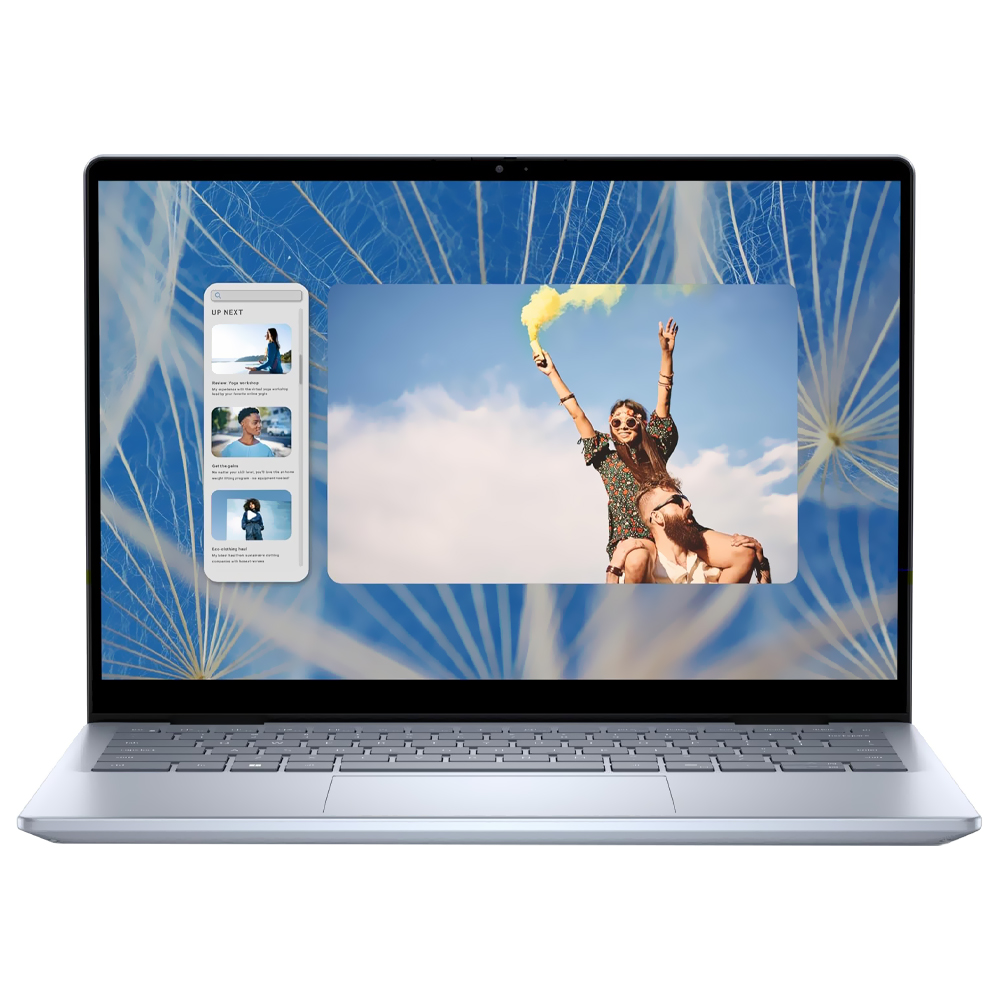 Notebook Dell Inspiron 14 7440 Intel Core 7 150U Tela Touch FHD+ 14" / 16GB de RAM / 512GB SSD - Ice Azul (Inglês)