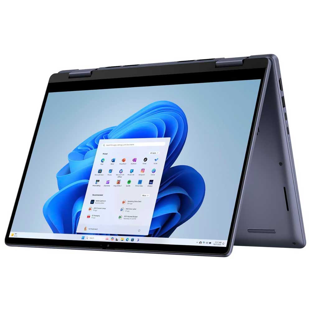 Notebook Dell Inspiron 14 I7445-5333BLU-PUS AMD Ryzen 5 8640HS Tela Touch Full HD+ 14" / 8GB de RAM / 512GB SSD - Midnight Azul (Inglês)