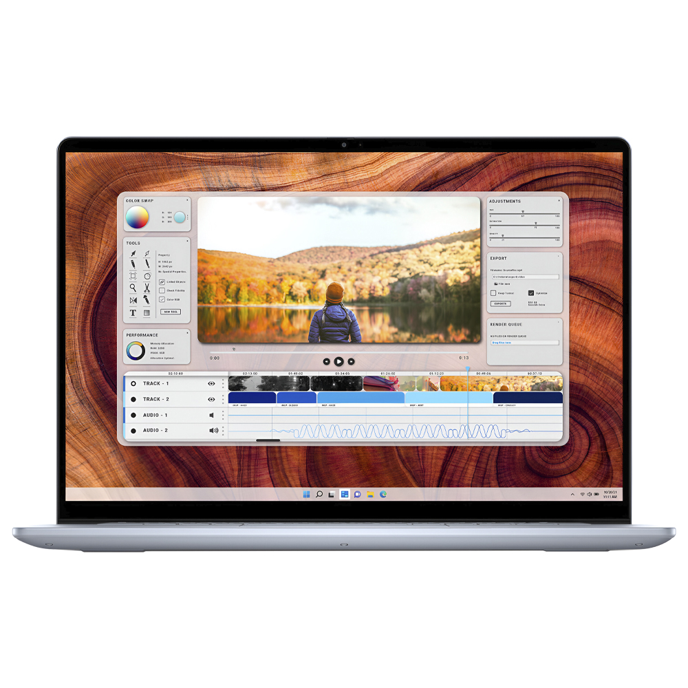 Notebook Dell Inspiron 16 Plus 7640 Intel Core Ultra 9 185H Tela QHD 2.5K 16.0" / 16GB de RAM / 512GB SSD - Ice Azul (Inglês)
