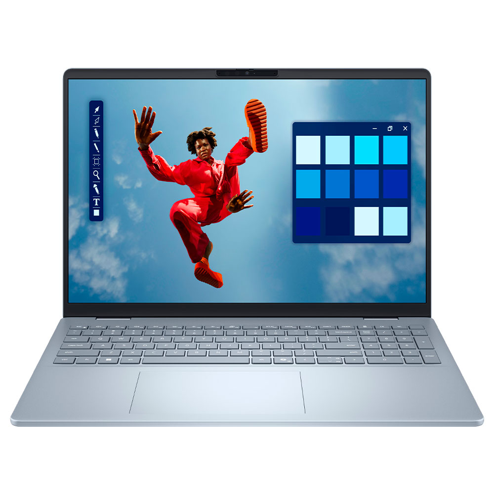 Notebook Dell Inspiron 16 Plus LDB06250-5175BLU-PUS Intel Core Ultra 5 226V Tela Touch FHD+ 16.0" / 16GB de RAM / 512GB SSD - Ice Azul (Inglês)