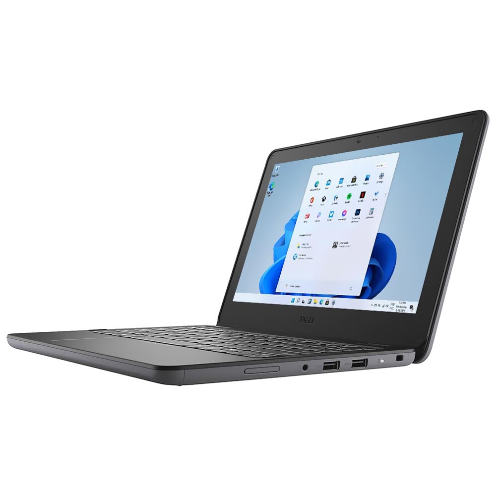 Notebook Dell Latitude 3120 Intel Celeron N5100 Tela HD 11.6" / 4GB de RAM / 64GB eMMC - Cinza (Inglês)