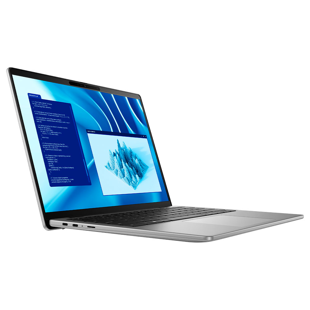 Notebook Dell Latitude 7455 IA Snapdragon X Elite Tela QHD+ 14.0" / 32GB de RAM / 512GB SSD - Cinza (Inglês)