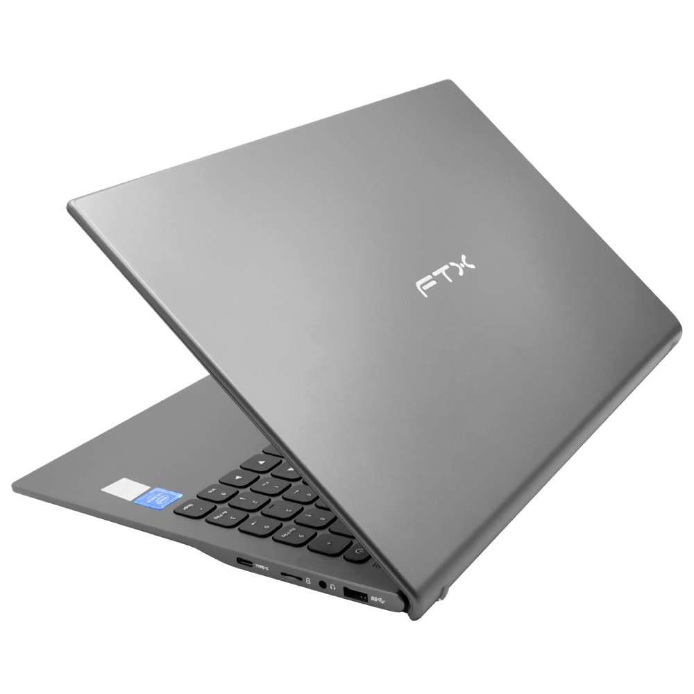 Notebook FTX 15N-NB11L1LA Intel Celeron N4020 Tela HD 15.6" / 4GB de RAM / 128GB eMMC - Cinza